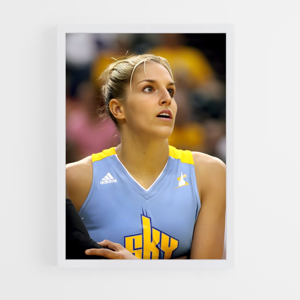 Poster Elena delle – affiche Basketball (vue 3)